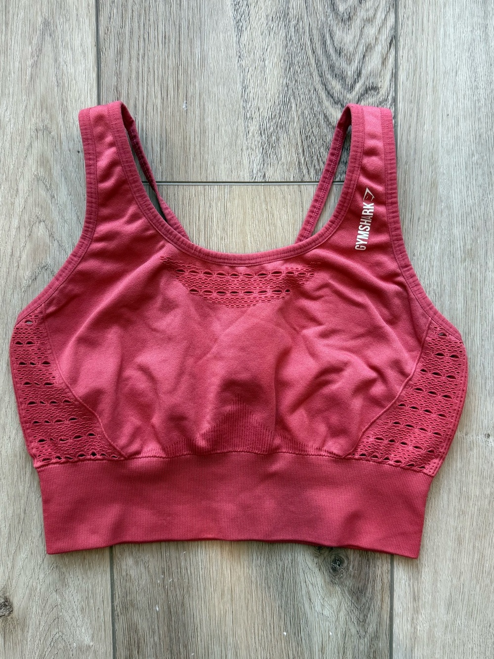 Gymshark Seamless Sports Bra - Rose Red